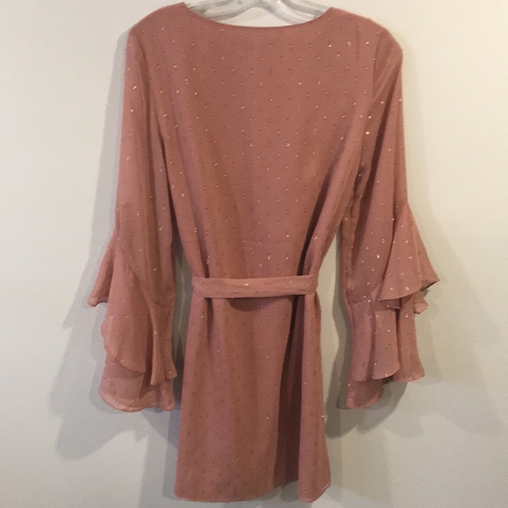 CUPCAKES AND CASHMERE Keegan Metallic Dot Dress - Picture 8 of 12